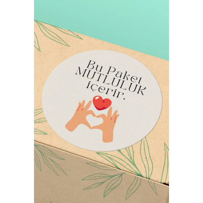 Thank You Sticker Teşekkürler Etiketi - 15 Adet