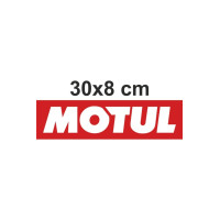Motul Büyük Boy Oto Sticker, 30x8 Cm