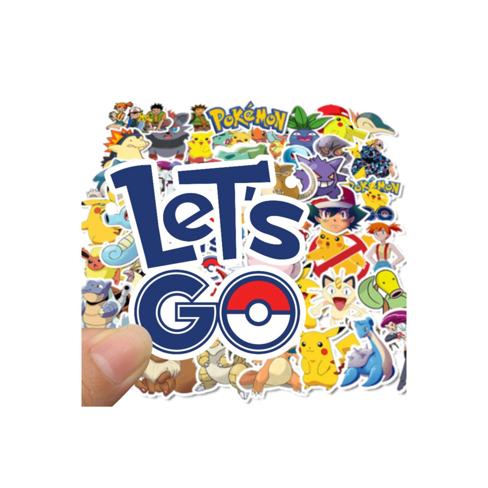 Pokemon Defter Suluk Laptop Sticker Seti - 32 Adet