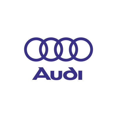 Audi Logo Sticker 15x9 Cm - Özel Ölçü Seçenekleri