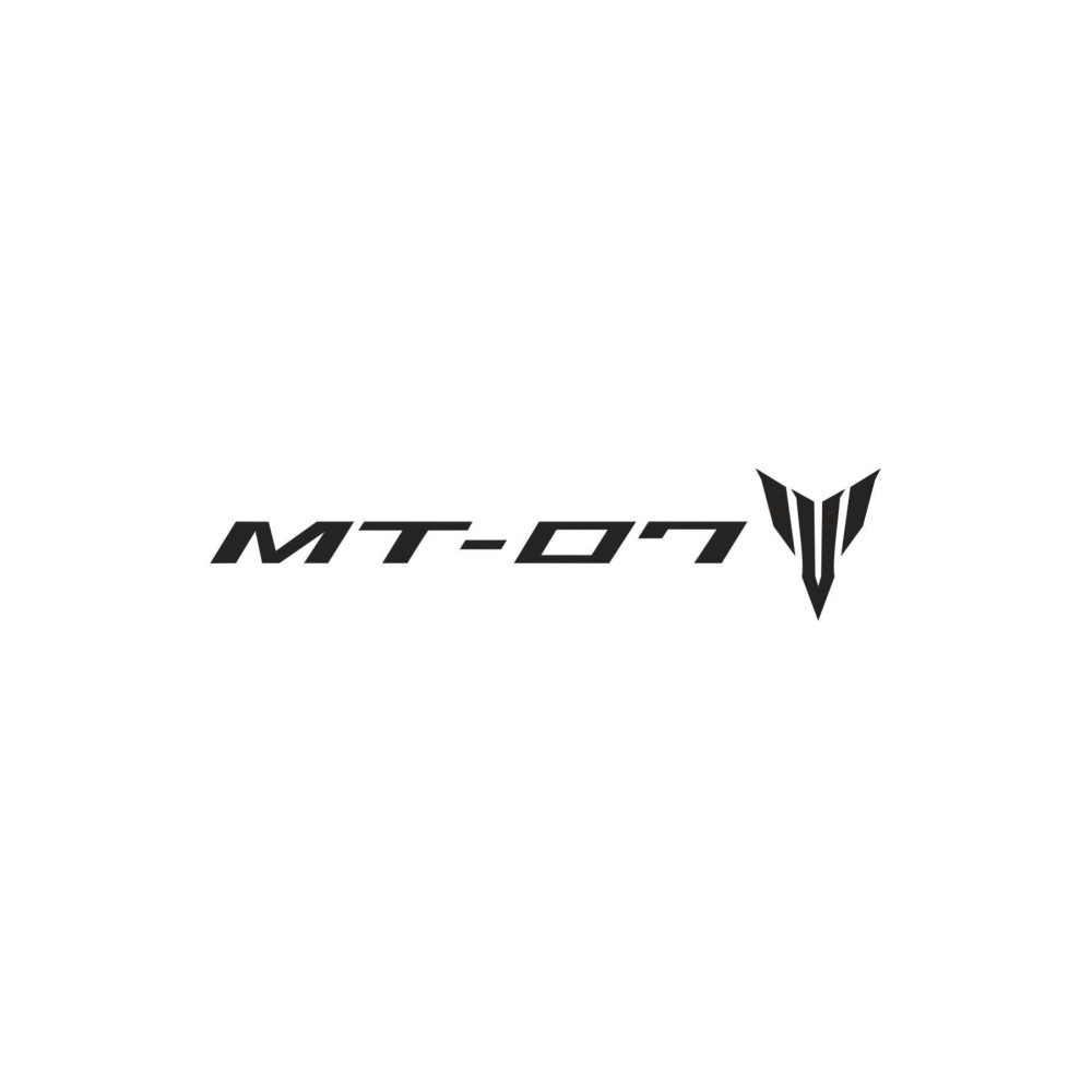 Yamaha Mt-07 Sticker 16x4 Cm - Özel Ölçü Seçenekleri