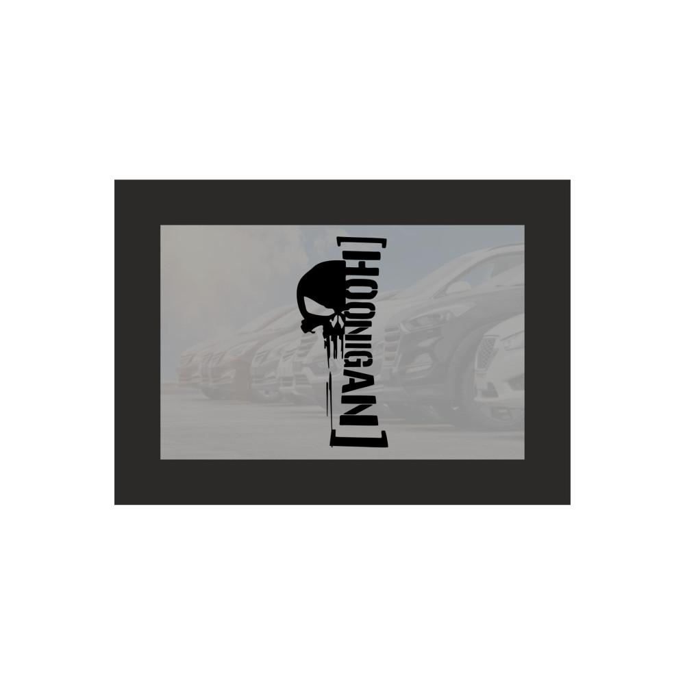 Hoonigan Cam Oto Motor Kask Araba Sticker 17,5 X 7,5 Cm