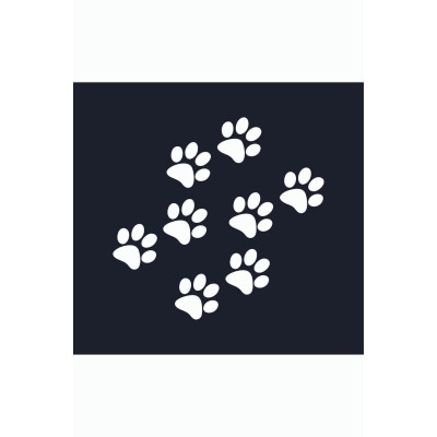 Kedi Patisi Sticker 8'li - Motosiklet, Laptop, Kask, Araba