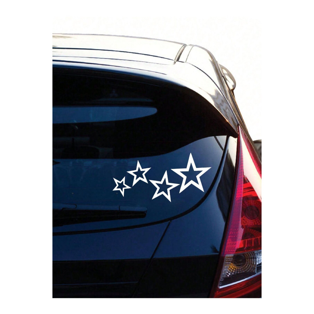 Yıldızlar Araba Sticker - Oto Sticker