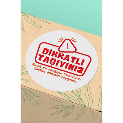 Sticker Teşekkürler Etiketi - 3x3cm 90 Adet - ST2271