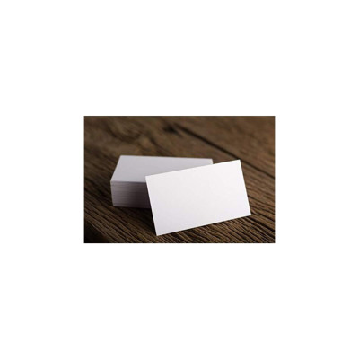 Baskısız Boş Kartvizit 100 Adet 5x8 cm 300 gr Kalın Mat Kağıt