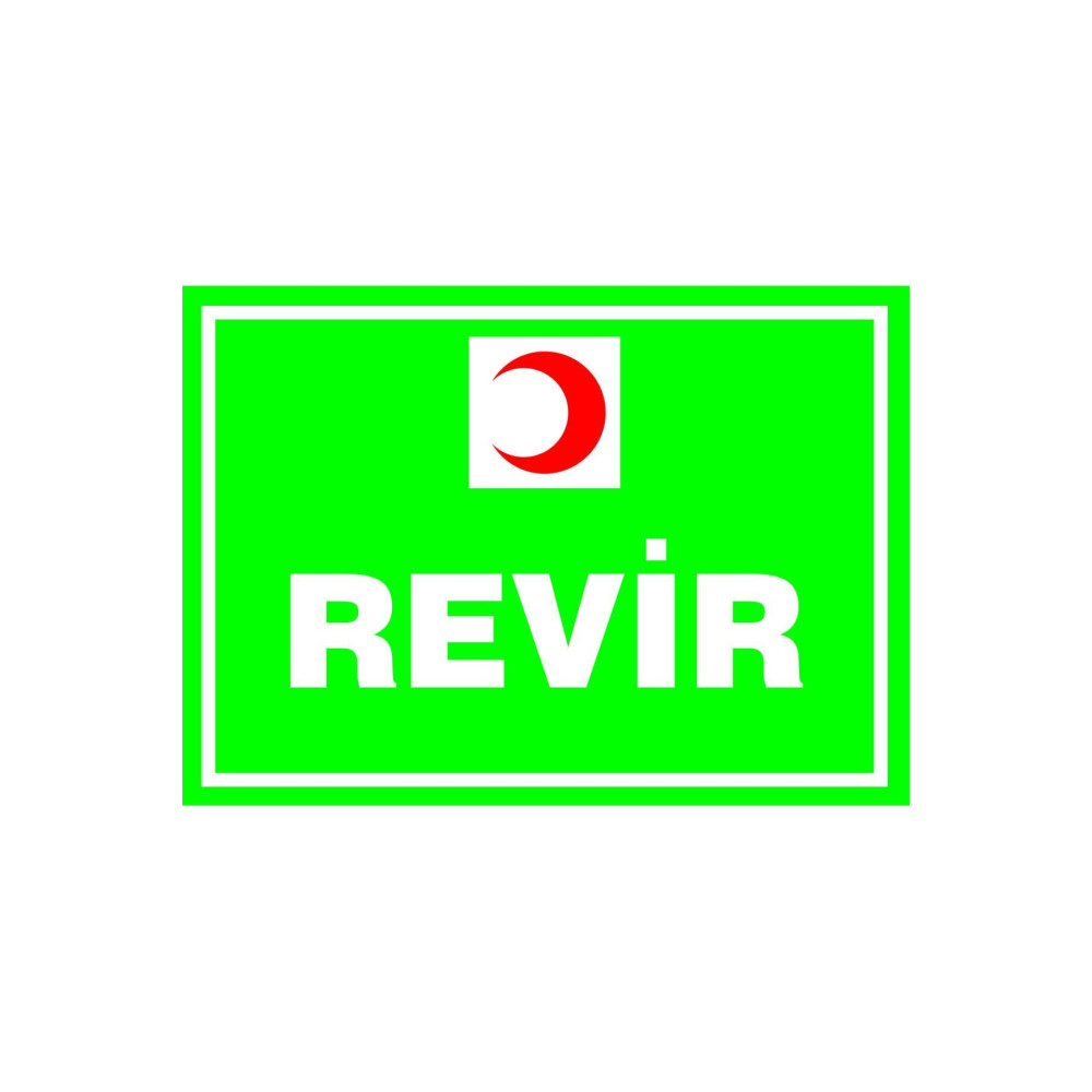 Revir Kendinden Yapışkanlı Etiket 17,5 X 25 Cm