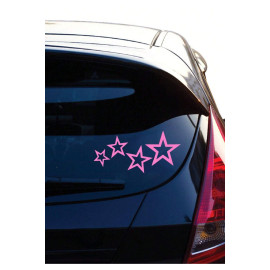 Yıldızlar Araba Sticker - Oto Sticker