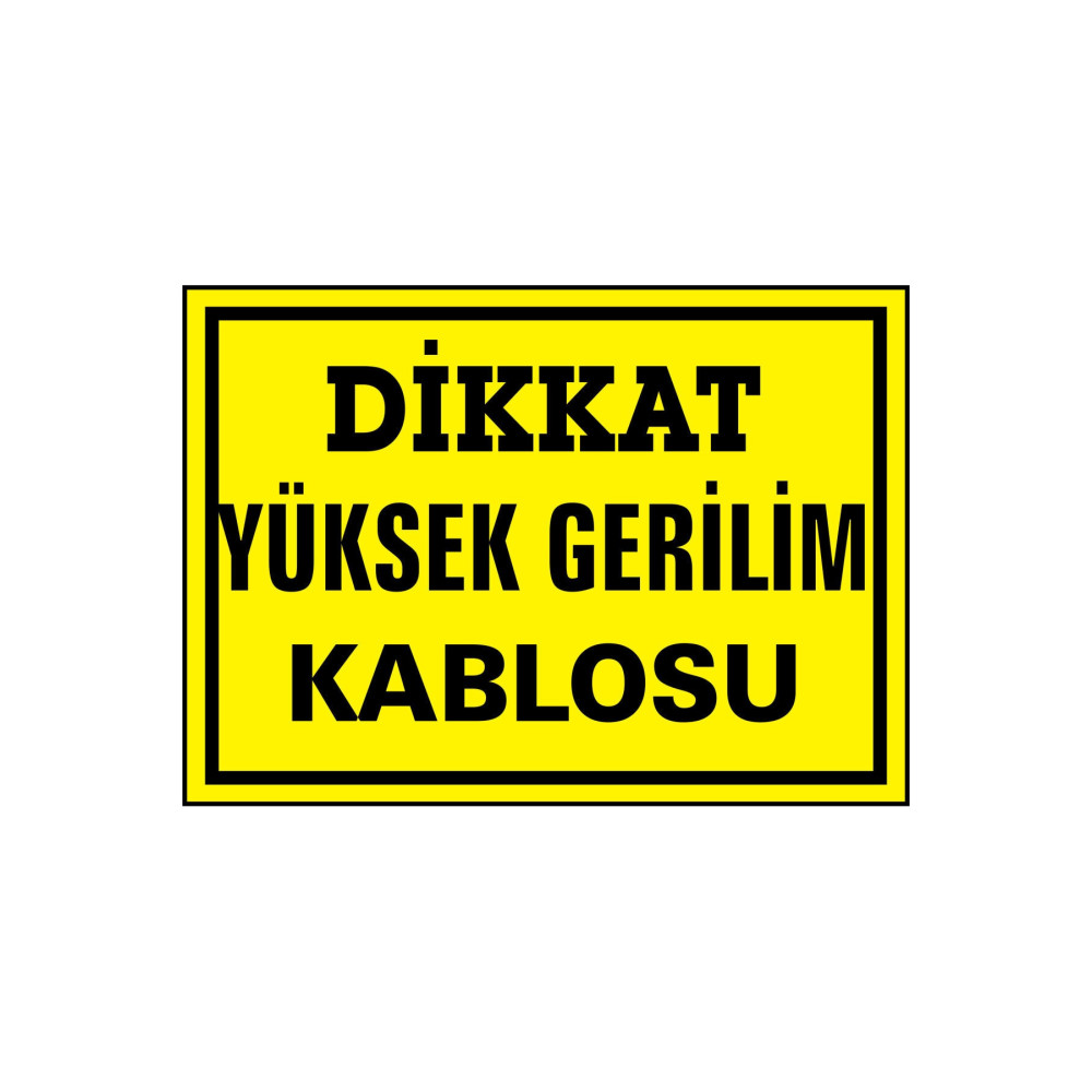 Dikkat Enerjili Kendinden Yapışkanlı Etiket 17,5 X 25 Cm