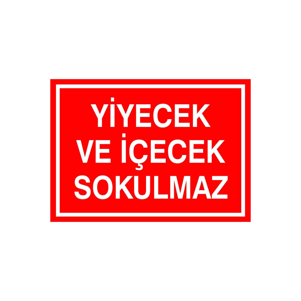 Yiyecek Ve İçecek Sokulmaz Kendinden Yapışkanlı Etiket