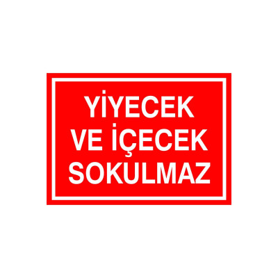 Yiyecek Ve İçecek Sokulmaz Kendinden Yapışkanlı Etiket