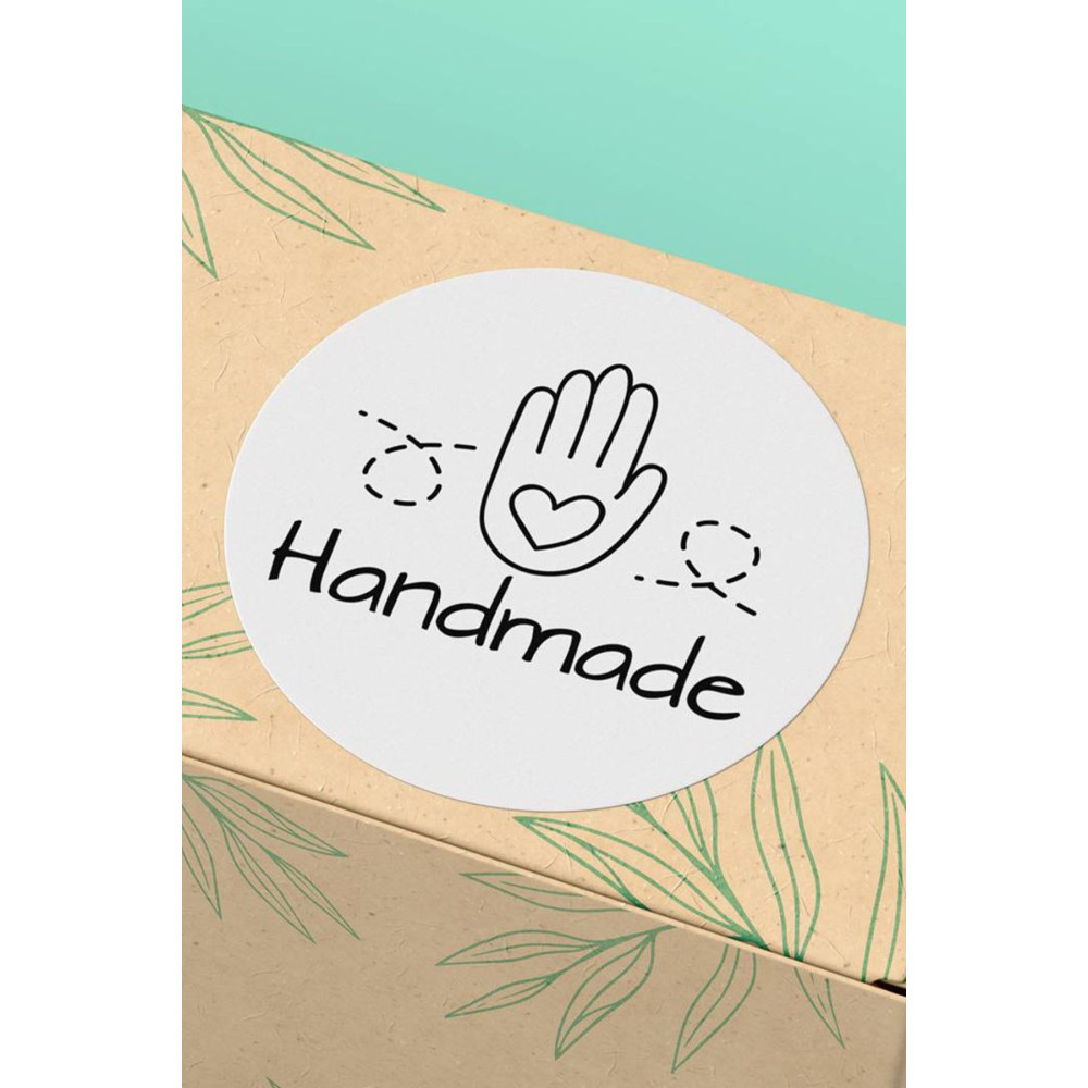 Thank You Sticker - 15 Adet El Yapımı Paketleme Etiketi